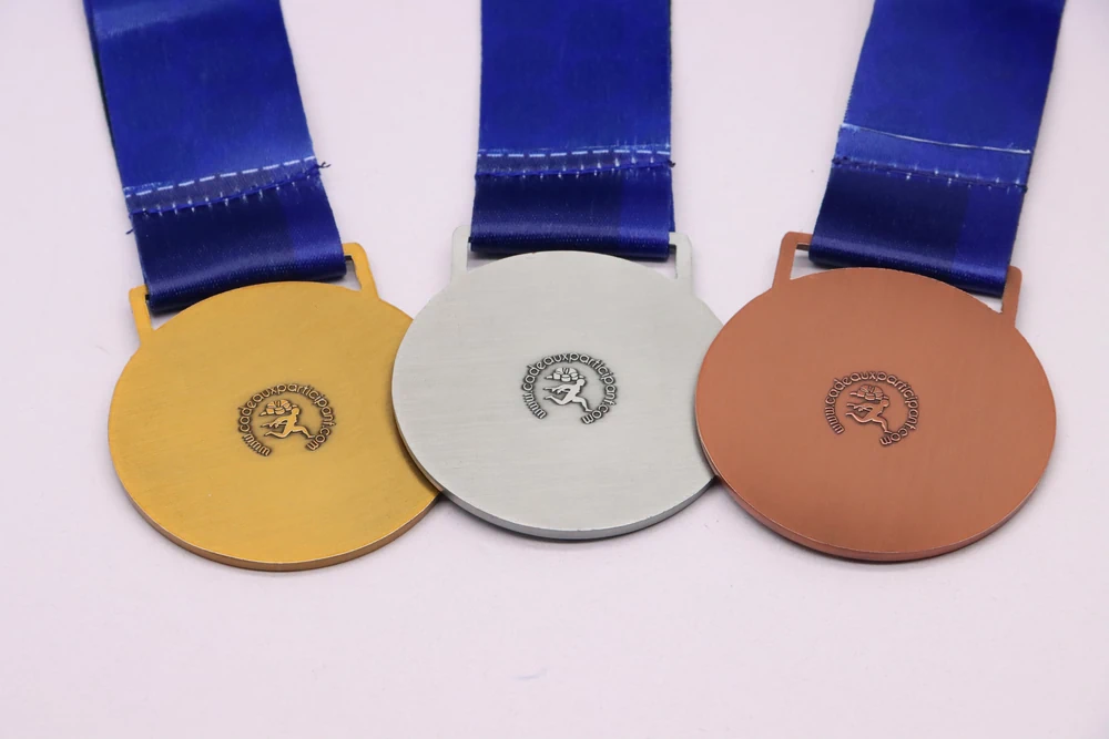 custom podium medals in gold, silver and bronze custom podium medals in gold, silver and bronze