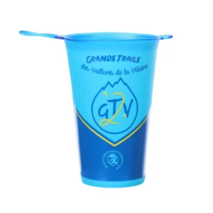 personalized reusable collapsible cup for trails, running and events