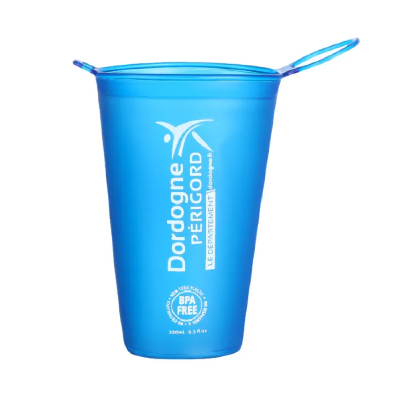 personalized reusable collapsible cup for trails, running and events personalized reusable collapsible cup for trails, running and events